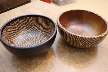 Two Zebrawood Bowls
