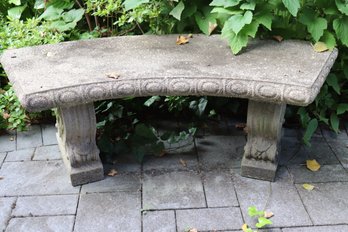 Quality Cast Cement Garden Bench