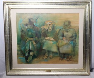 Framed Painting Signed By The Artist A. Fontanin As Pictured