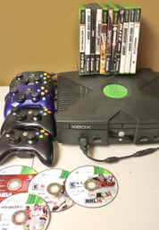 Xbox System With Games And Controllers