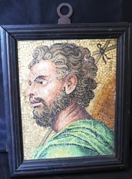 18th Century Mosaic Panel Of St. Andrew Roman Purchased From Christies