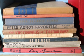 Vintage Books Including Anyone Can Drawer, 1936 Olympic Games, The Metropolis Of Tomorrow And More