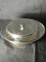 Sterling Silver Lidded Bowl By  M And S LTD, Sheffield