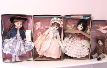 Lot Of 4 Madame Alexander Dolls With Anne Of Green Gables, And Others