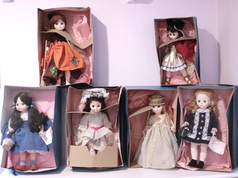 Lot Of 6 Vintage Madame Alexander Dolls, With Boxes, Marc  Antony,