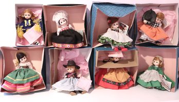 Lot Of Madame Alexander Dolls With Boxes, Little Jumping Joan,
