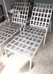 Brown Jordan Cast Aluminum Lounge Chairs