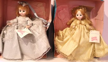 Madame Alexander Dolls With Boxes, Sleeping Beauty And Cinderella