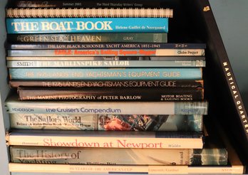 Nautical Books Including The Boat Book, Nautical Quarterly, The Marine Photography, The Marlin Spike Sailor