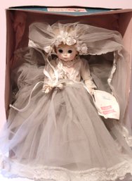 Vintage Madame Alexander Bride Doll In Original Box,