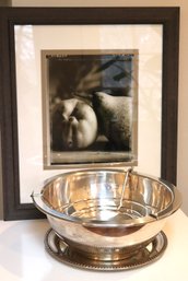 Still Life Photo Print, Cassetti Made In Italy. Stainless Steel Cooling Bowl With Rack Insert Includes Ke