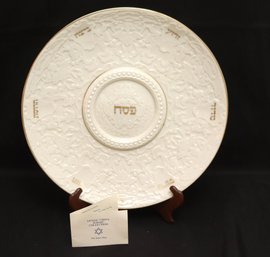 Vintage Lenox Porcelain Passover Plate In Box