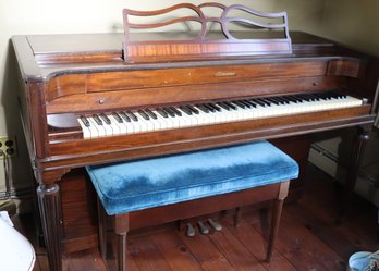 Baldwin Acrosonic Piano Serial Number 326055 With Stool
