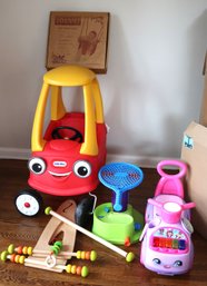 Little Tikes Toddler Car, Solve J Baby Toddler Swing Like New In Box