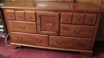 Ethan Allen Country Crossings Solid Maple Wood Dresser