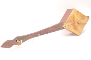 Ethiopian Masinko Violin Measures Approximately 10 W X 32 Long.