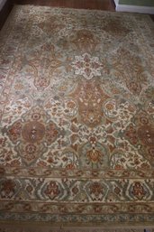 Quality Machine Made Turkish Style Carpet Measuring Approximately 146 Inches X 105 Inches.