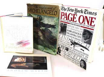 The American President, Andrew Wyeth Autobiography, The New York Times Page One And More.