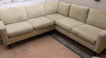 Better By Design 2- Piece Compact Beige Toned Sofa Sectional