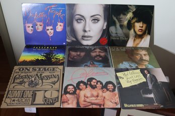 Records Include Jim Croce, Seals And Crofts, Passenger, Stevie Nicks, Orleans. Phil Collins, Loggins And More