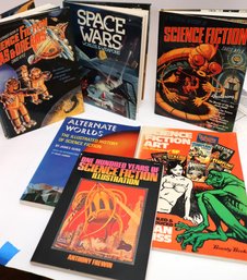 Collection Of Vintage Science Fiction Books