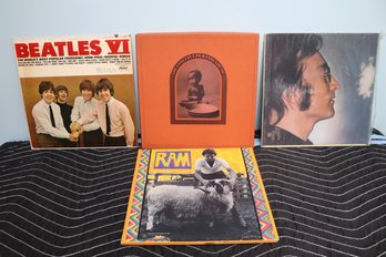Concert For Bangladesh And 3 Other Beatles Records.
