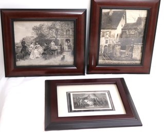 Collection Of Framed Historical Prints
