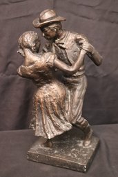 Austin Production 1968 Resin Sculpture Of A Couple Dancing