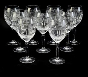 9 Ralph Lauren Glenplaid Water Glasses