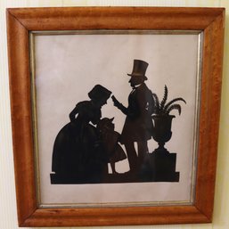 Antique Portrait Painting In The Frame