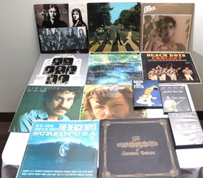 Record Collection Includes The Beach Boys, The Beatles, Jefferson Airplane, Jim Croce, DVD Sets