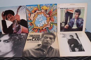 Lot Of 6 Bob Dylan Records