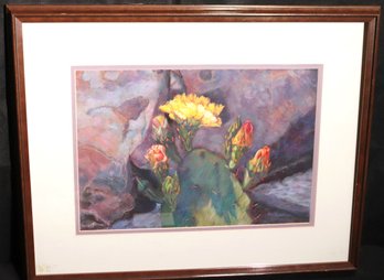 Ruth Blackmon Framed Floral Print Please Note This Item Is Loose And Will Need To Be Reset In The Frame