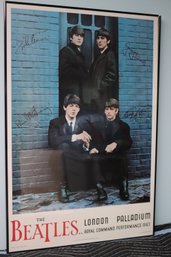 The Beatles Framed Poster London Palladium 1967 Apple Corps.