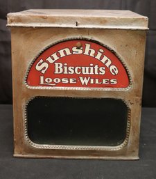 Antiques Sunshine Biscuit Tin By The Austin Biscuit Company