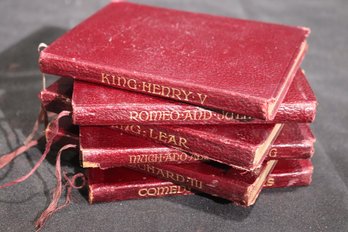 Antique Miniature Leather Bound Books, Williams Collins, Sons And Co London And Glasgow