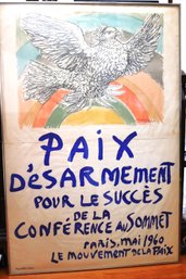 Original Paix Dsarmement Pour Les Success Picasso Poster , Mourlot - Paris 10, 10, 52