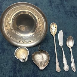 Sterling Silver 6 Pc Mixed Lot