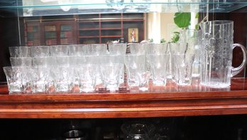 Assorted Glassware Over 20 Pieces Included