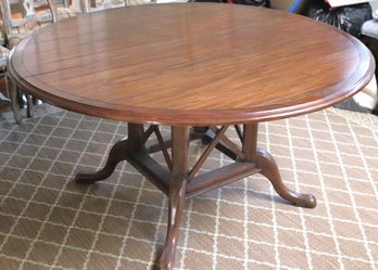 Guy Chaddock Kettering Country French Extension Dining Table With Wooden Plank Top.