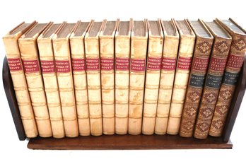 Antique Poetical Works Of Scott 12 Volume Set Copyright 1820 & Italy & The Italian Islands By Spalding 3