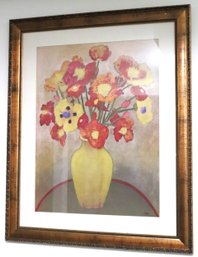 Large Floral Print By Jean