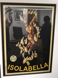 Large Isolabella Drink Framed Poster Print Approx. 40 X 57 Inches