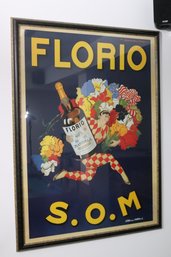 Florio S. O. M. Large Framed Art Print By Marcello Dudovich, 41 X 56 Inches
