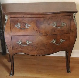 Vintage Burlwood Night Stand