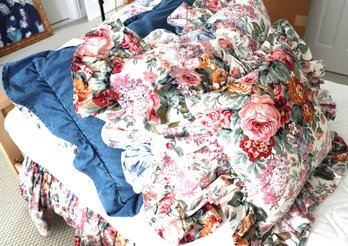 Ralph Lauren Twin 7-piece Floral Bedding Set