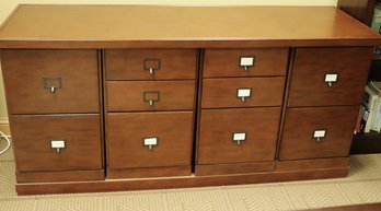 Ballard Designs 2 Drawer File Cabinet Unit, Separates Into 4 Sections For Easy Transport