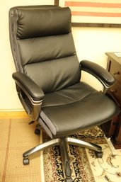 Adjustable Swivel Office Chair, One Arm Rest Will Need A New Bolt To