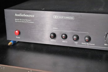 Audio Source Model SS One Series Il Surround Sound Processor