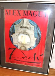 Alex Maguy Presente Framed Poster 1973